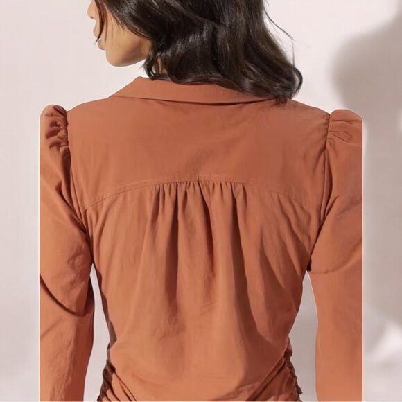 NWT Sovere Order Shirt Dress Ember - Picture 6 of 6